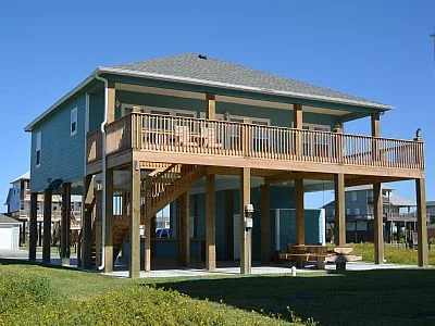 Elevated Pilings or Stilts Foundation Repair in Carthage, TX