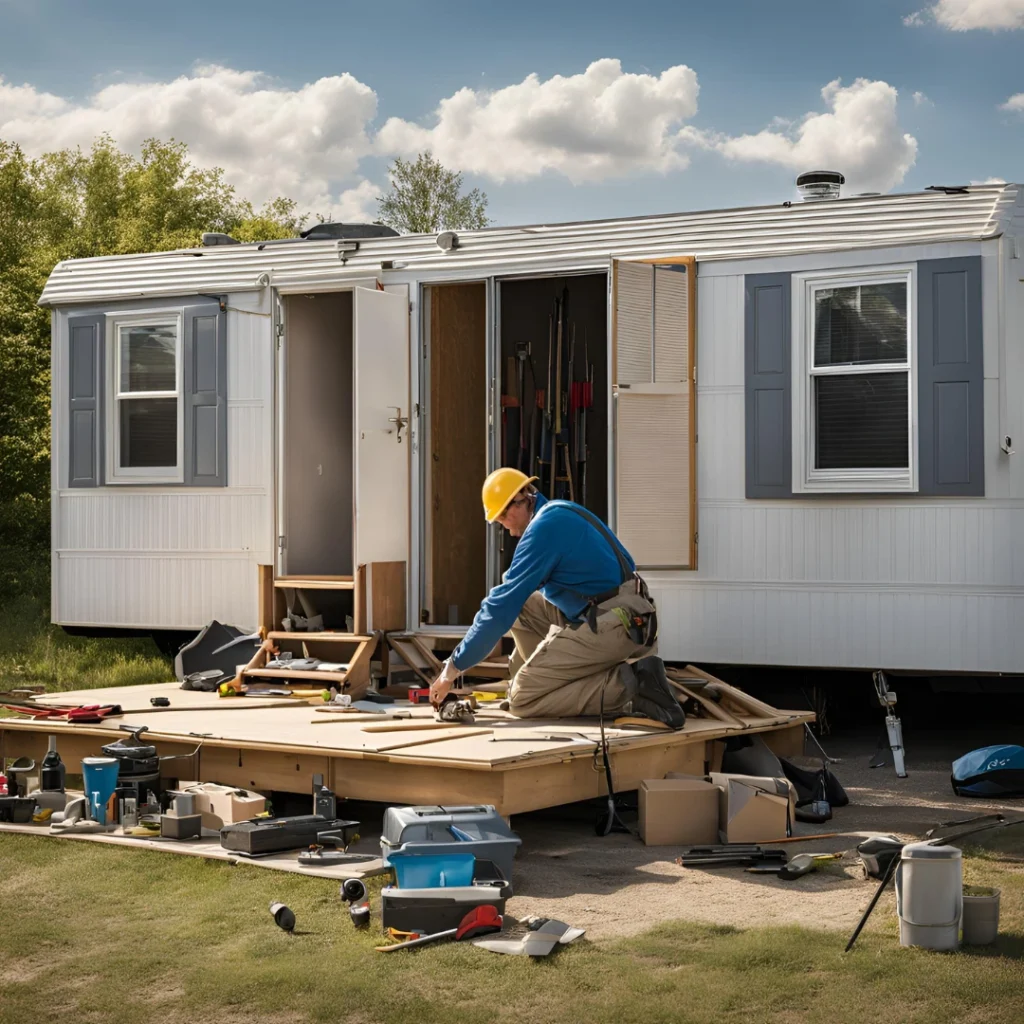 Mobile Home Foundation Repair in Carthage, TX