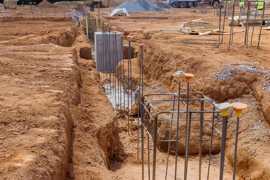 Pre-Construction Pier Installation in Carthage, TX