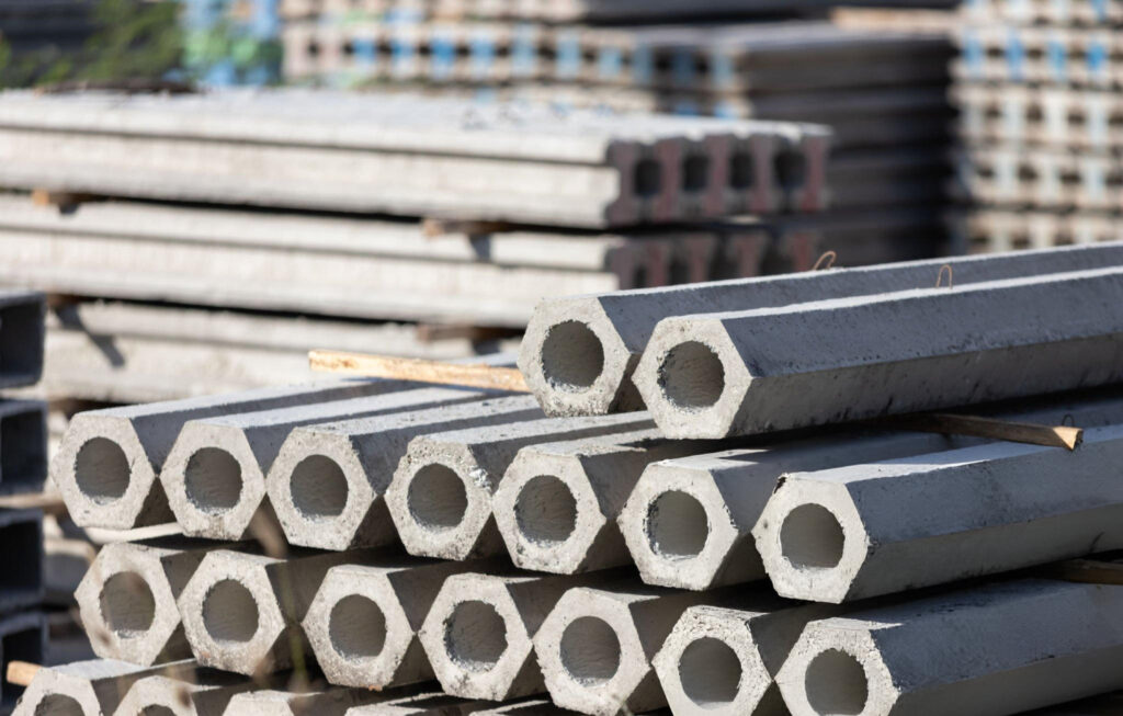 Pressed Concrete Pilings in Carthage, TX