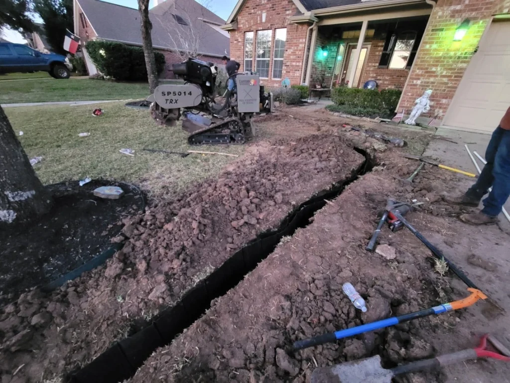 Root Barrier Installation in Carthage, TX